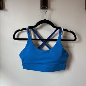 Zyia Light n Tight Blue Strappy Bra
